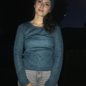 Pull Mohair Soie Col Danseuse