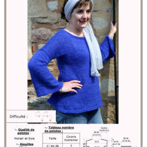 Fiche Kit Tricot Pull Tunique
