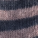 Motif Rayé Ardoise Beige Rosé